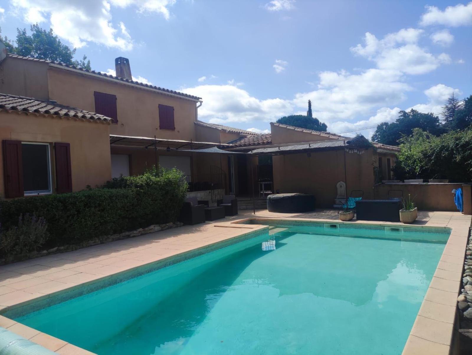 Appartement Studio 25M2 Avec Piscine Et Spa, Proche Iter Et Cadarache à Valensole Extérieur photo